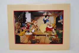 Disney Exclusive Lithograph ~ Snow White & the Seven Dwarfs 1994 - $13.29