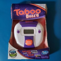 Taboo Buzz'd Electronic HandHeld Fast-Pass Guessing Game 1000 Words Hasbro NIB - $11.88