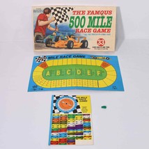 Unpunched Vintage &quot;The Famous 500 Mile Race&quot; Indy Board Game By Tee Pee ... - $24.75