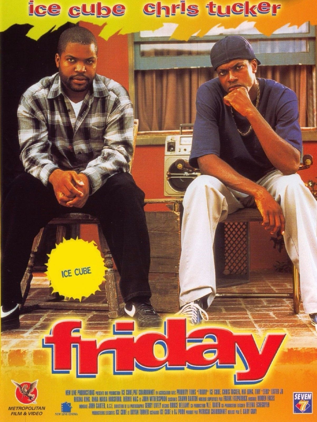 FRIDAY Movie Poster 24 x 36 ICE CUBE CHRIS TUCKER Posters & Prints