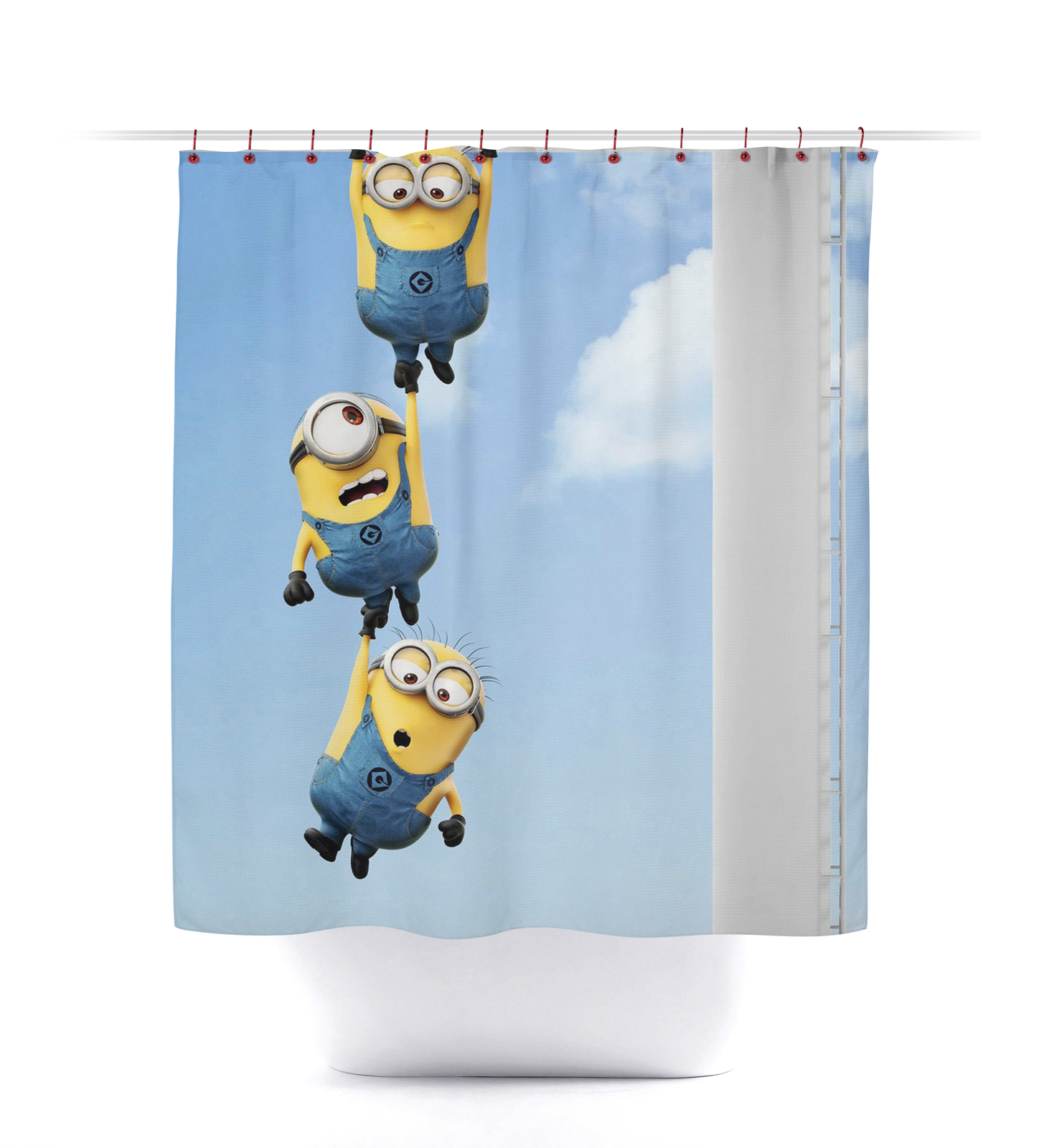 minions shower curtain