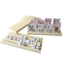 Yuanhe Set Of 4 Domino Holders,Domino Racks,Domino Trays-Great For Dom - $36.99