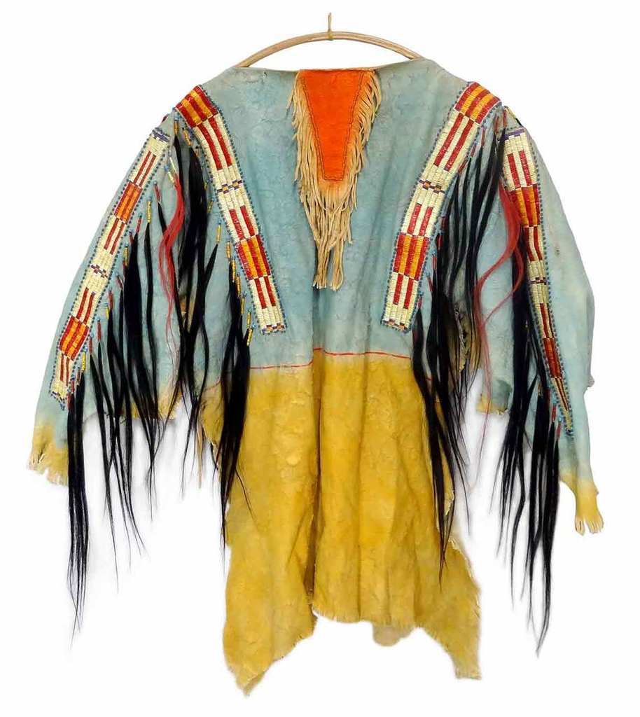 buckskin war shirt