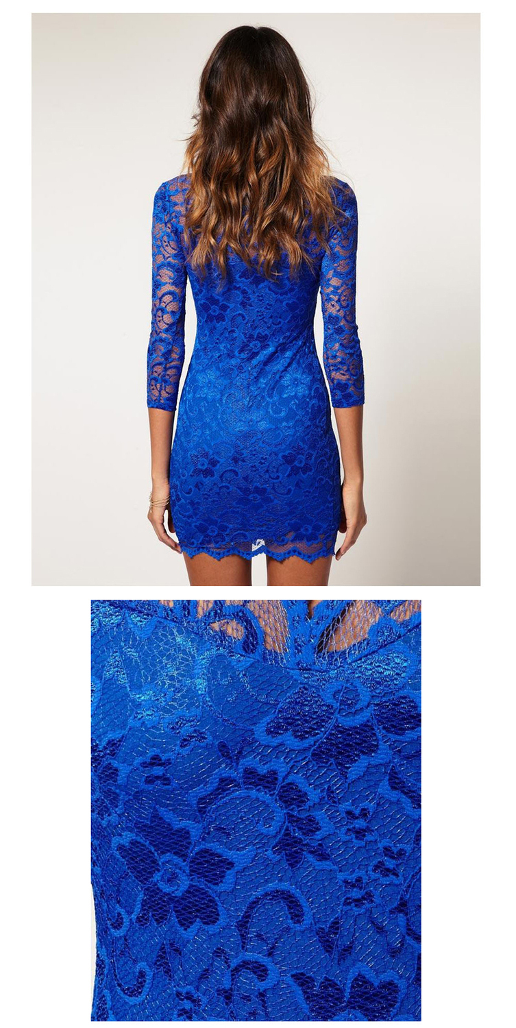 LITTLE black dress party evening elegant Mini Lace Dress clubbing elegant Women's Clothing