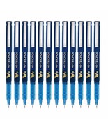 Pilot V7 Pen - Blue Body, Blue Ink, Pack of 12 E648 - $29.70