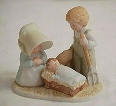 Circle of Friends Porcelain Figurine by Masterpiece 1990 HOMCO Unto Thee... - $21.77