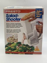 Presto Salad Shooter 02910 Electric Food/Salad Slicer &amp; Shredder NEVER USED - $35.10
