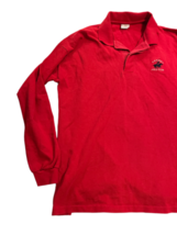 Vintage Red Carmel Polo Club Long Sleeve Shirt Made in USA Cotton Men Sz XL Golf image 4