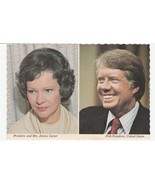 Vintage Postcard President Jimmy Carter First Lady Rosalynn Carter Unuse... - £6.52 GBP