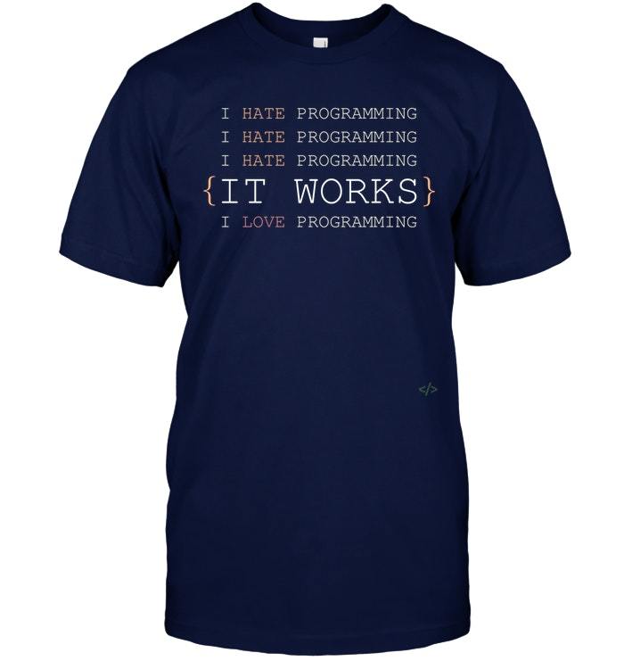 programming quotes t shirt