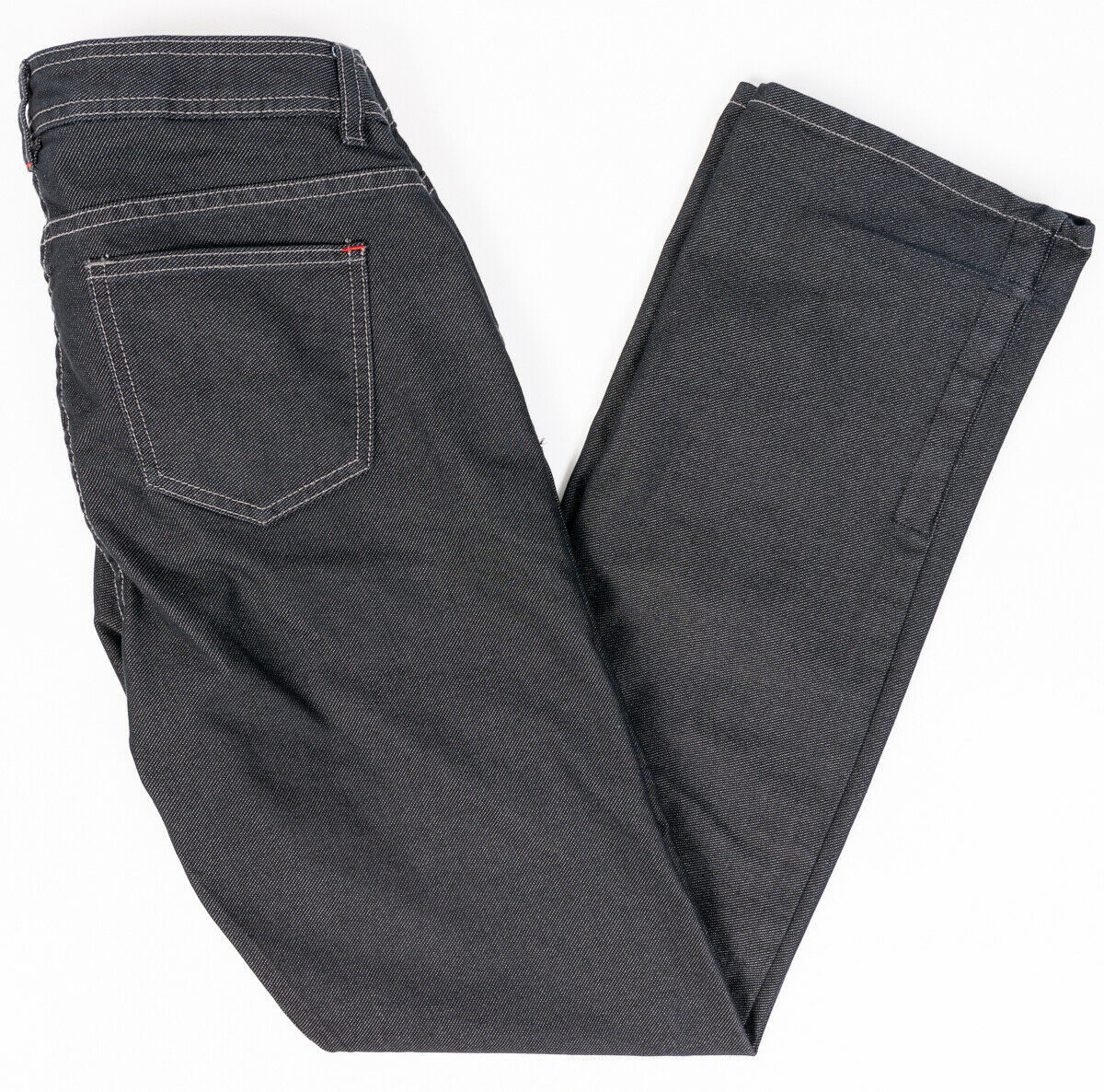 Mcdonalds Uniform Pants Womens Jeans Black Adjustable Hem MC212 Size 4