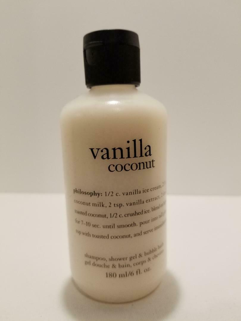vanilla shampoo philosophy