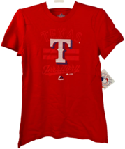 Majestic Athletic Youth Texas Rangers Crushing It Short Sleeve T-Shirt,R... - $13.85
