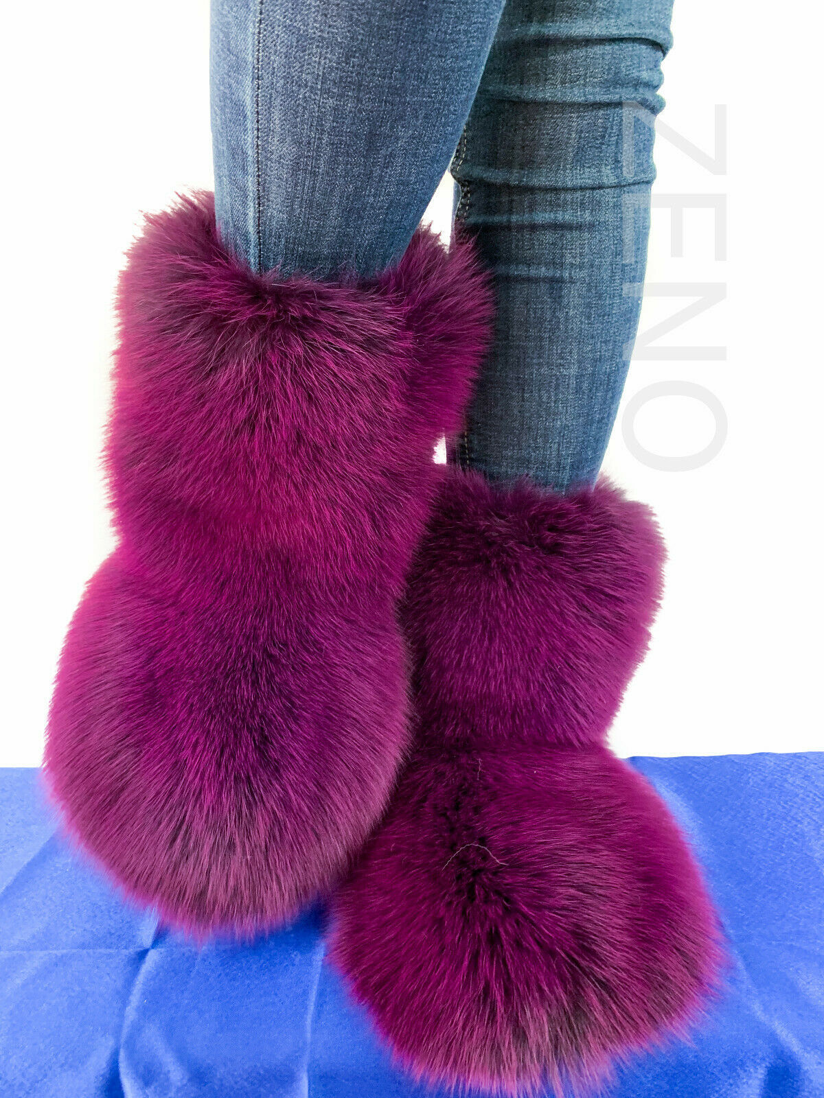 fur boots