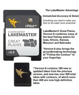Humminbird LakeMaster Advantage Chart Great Plains Version 6 MicroSD/SD - $124.99