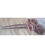 Vintage Handmade Asian Indie Boho Hippie Straw Hairpin Comb - $9.99