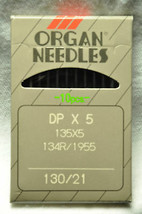 Organ Industrial Sewing Machine Needles 130/21,135X5-130 - $5.62