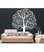 Huge Vinyl Sticker Big Tree Leaves Wall Furniture Glass Decal Deco Art M... - $44.99