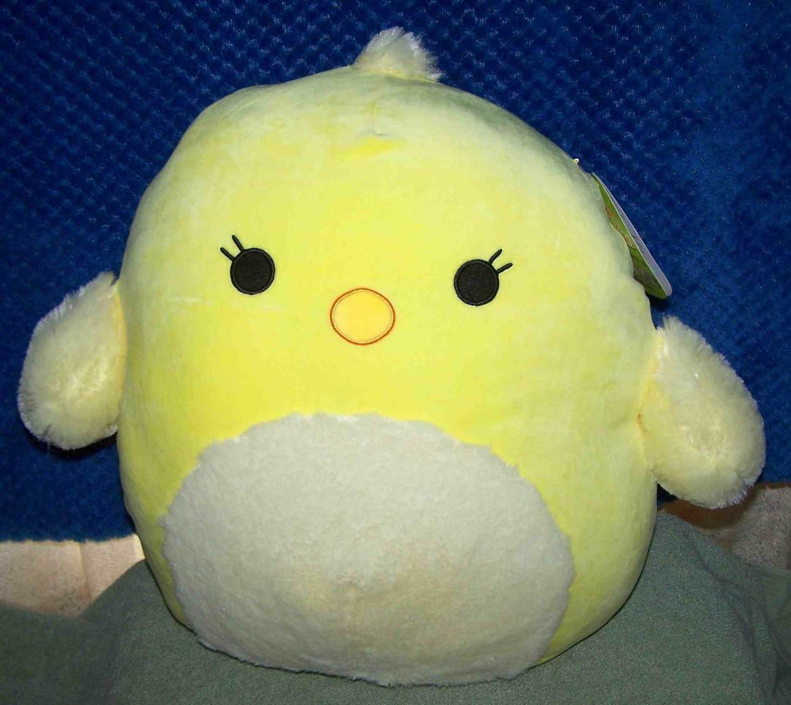 Primary image for Squishmallows AIMEE the YELLOW CHICK 16"H Plush NWT