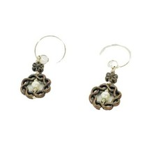 Women&#39;s Jewelry Hook Dangle Earrings Brown Braided Faux Fashion Accessories - $10.89