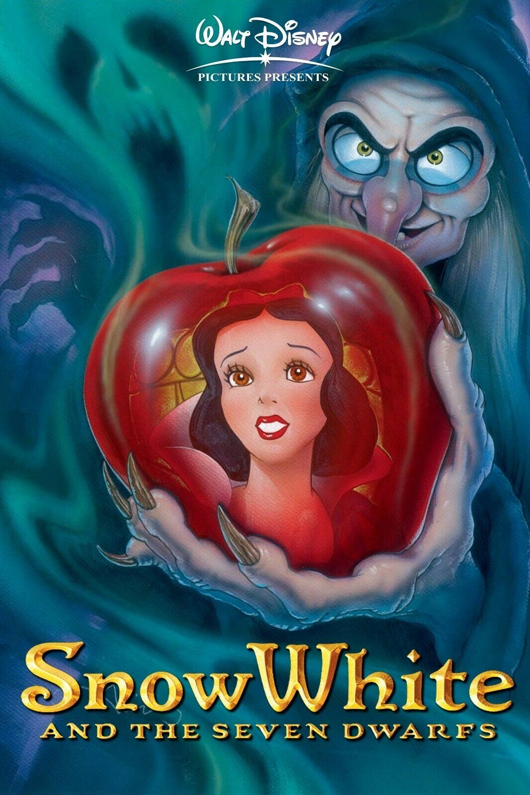 1937 Walt Disneys Snow White And The Seven Dwarfs Movie Poster Print Doc Dopey 2000 Now 