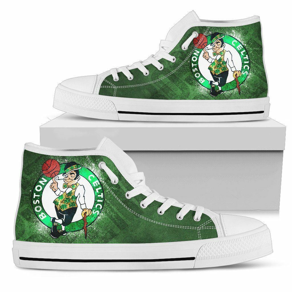 Boston Celtics Fan Custom Unofficial Shoes Sneakers Ladies Boston Celtics Fan Custom Unofficial Shoes Sneakers Ladies
