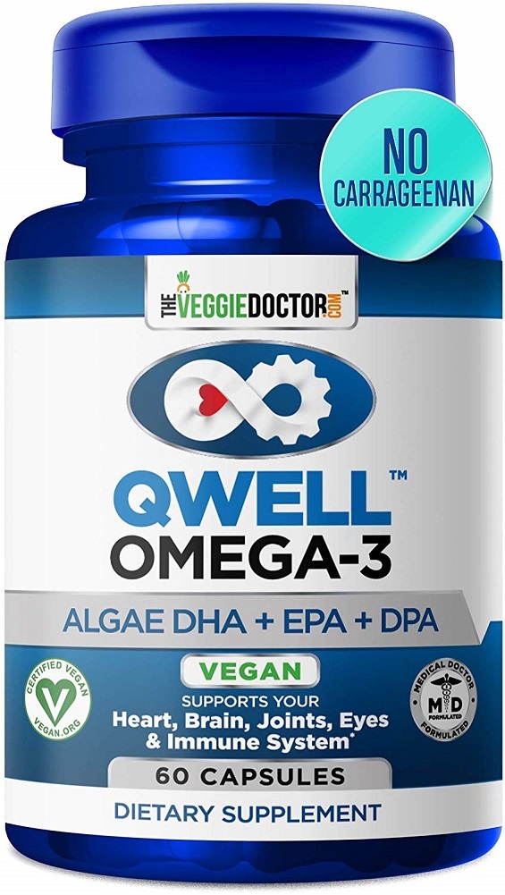 VEGAN OMEGA 3 - Better Than Fish Oil! Doctor Formulated, Plant Based, Algae DHA