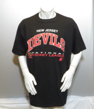 New Jersey Devils Shirt (VTG) - Block Script by Russell Athletic - Mens Large - $55.00