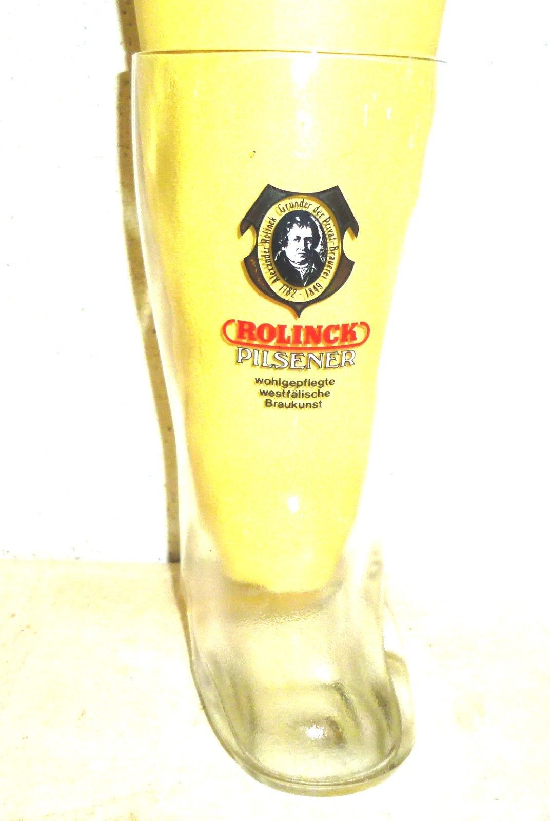 Brauerei Rolinck Steinfurt German Beer Glass And 50 Similar Items 1926