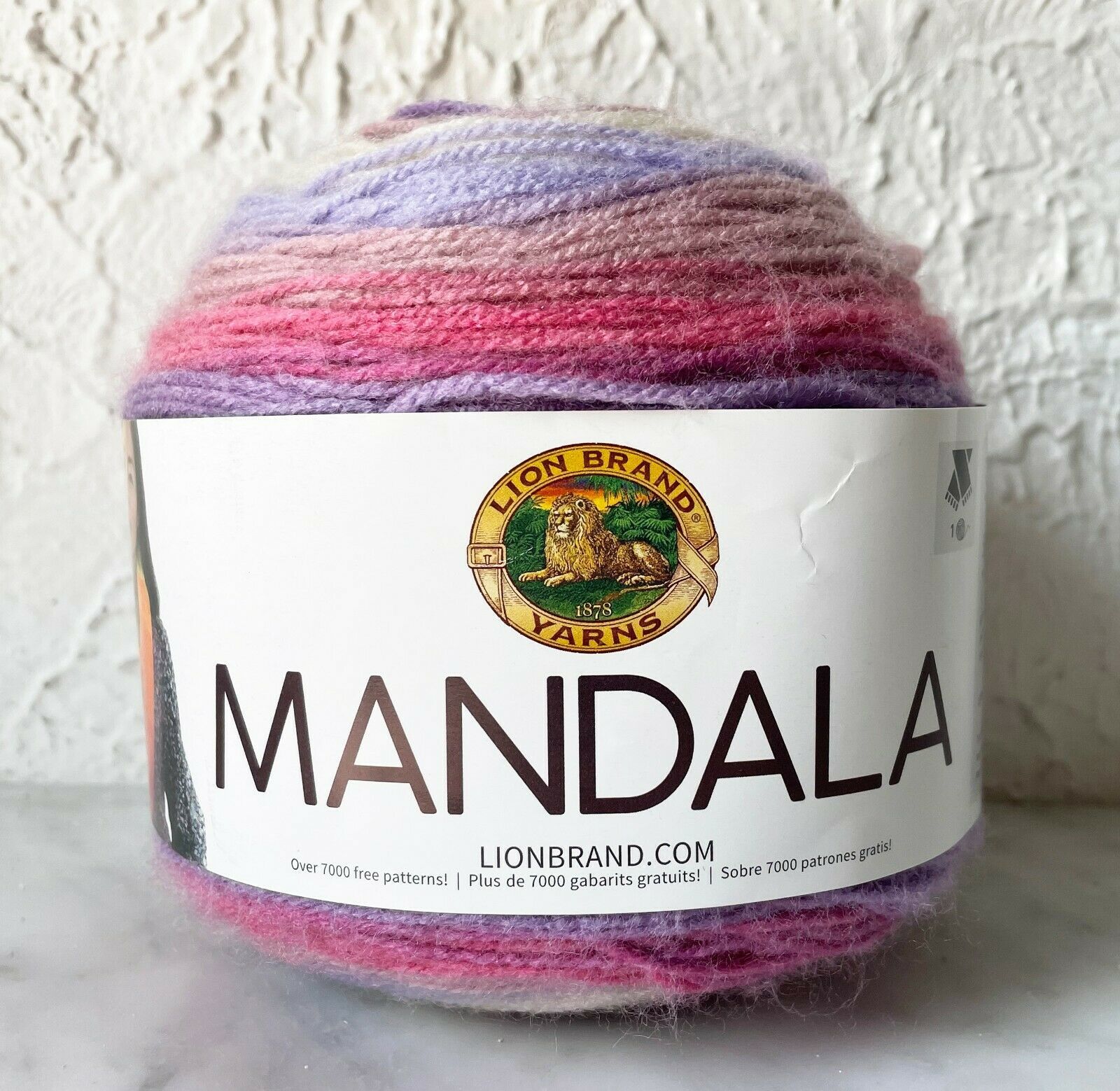 Primary image for Mandala Lion Brand Acrylic Cake Yarn - 1 Skein Color Wood Nymph #200