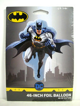 Qualatex DC Comics 46-Inch Batman Shaped Foil Balloon, Use Air or Helium - NEW - $6.76