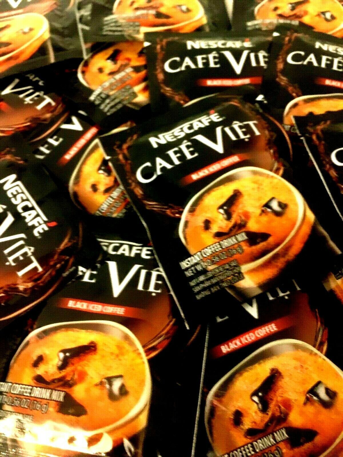 Nescafe Cafe Viet Instant Black Iced Coffee 25 Sachets x ...