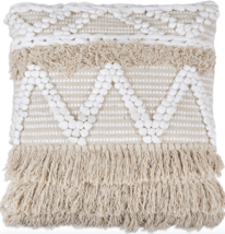 Throw Pillow Designer Bohemian Hand Woven Indoor Pillows Decorative Home... - $32.00