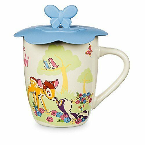 Disney Bambi Mug With Lid - Mugs, Glasses