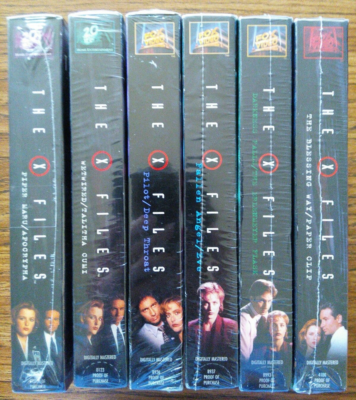 Lot Of 6 The XFiles Vhs Tapes Brand New and 50 similar items