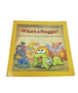 Vintage 604ms WHAT&#39;S A Fraggle Rock Story Muppet Presse Jim Henson Livre... - $18.49