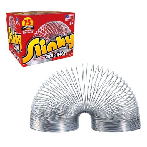 Primary image for The Original Slinky Walking Spring Toy, Metal Slinky, Fidget Toys, Party Favors 