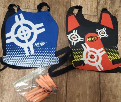 Primary image for Nerf Classic Red and Blue Vests With Stick Darts