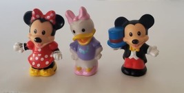 Minnie & Mickey Mouse Daisy Duck Magic Disney Fisher Price Little People Lot Hat - $17.50