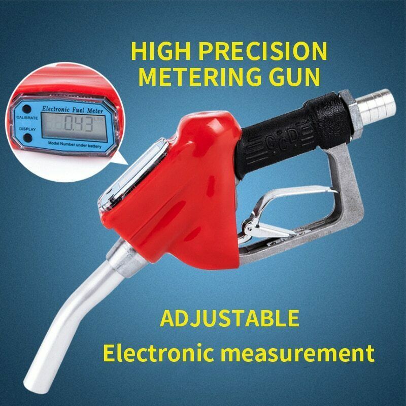 Machinist® Digital Flow Meter Indicator Fuel Gasoline Petrol Oil