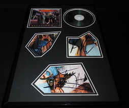Night Ranger Group Signed Framed 11x17 Greatest Hits CD Display image 1