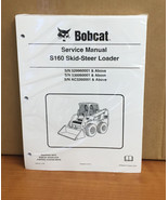 Bobcat S160 Skid Steer Loader Service Manual Shop Repair Book 6987034 - $62.56+
