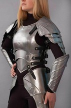 Medieval "Queen of the Elven" Half Armor Female Cuirass Armor Halloween costume - $261.25