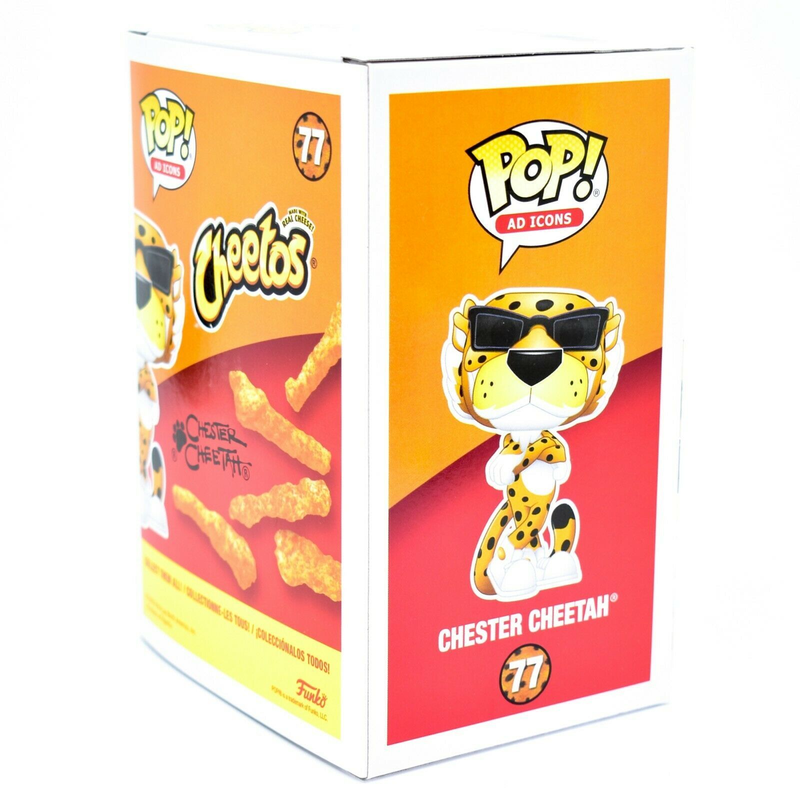 FUNKO POP VINILE ad icone Cheetos Chester CHEETAH #77