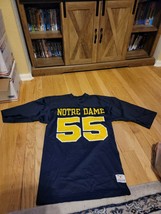 Vintage Notre Dame Fighting Irish #55 Made In USA Champion Jersey Size M - $25.02