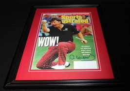 Ian Woosnam Signed Framed 1991 Sports Illustrated Magazine Cover Display