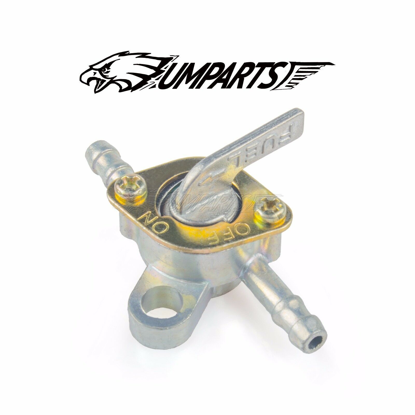 Universal Metal Inline Fuel PetCock Shut Off Valve For ATV Moped Dirt