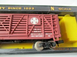 Bachmann # 5046 41' Wood Stock Car with Rapido Couplers N-Scale image 3