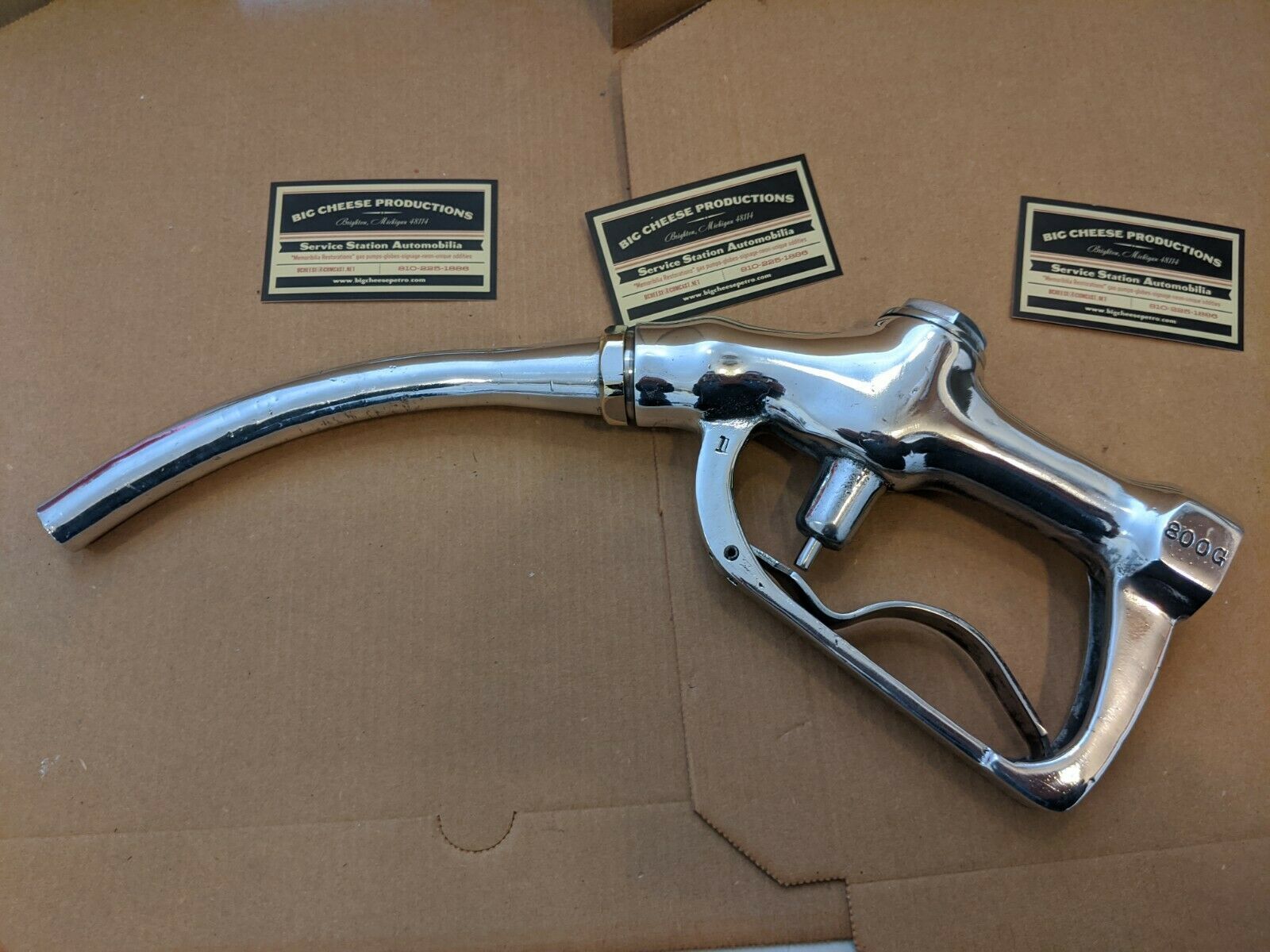 Original Buckeye Gas Pump Nozzle Pro. Buffed and similar items