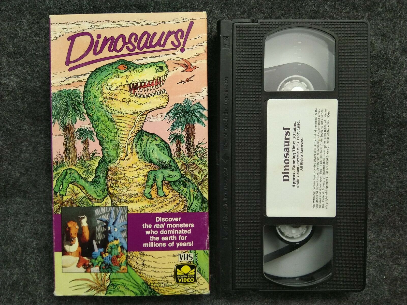 dinosaurs a fun filled trip back in time vhs